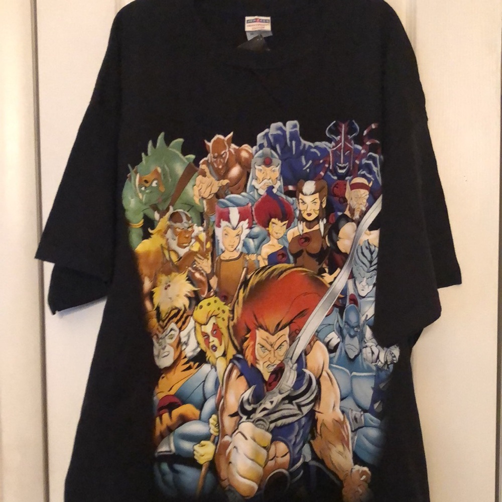 T-shirt Thundercats mens new size 2XL cotton TM & Warner Bros. Entertainment Inc